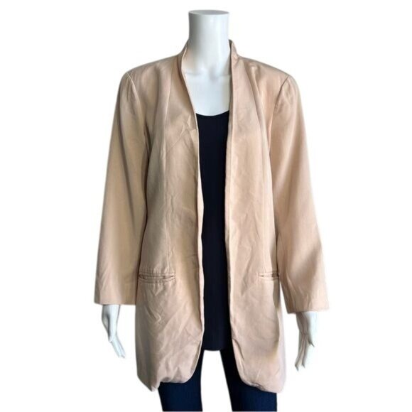 Eileen Fisher The Fisher Project High Collar Long Jacket - M - Picture 1 of 9